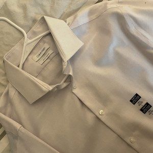 Calvin Klein Slim Fit Non Iron Button Down